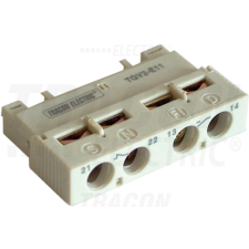 TRACON Homlokoldali segédérintkezó1×NO + 1×NC villanyszerelés