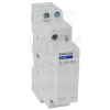 TRACON Installációs kontaktor24V AC, 50Hz, 1 Mod, 2×NO, AC1/AC7a, 25A