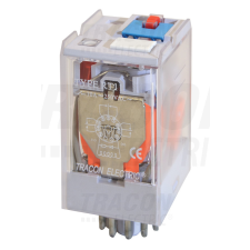 TRACON Ipari teljesítmény relé 12V AC / 3×CO (10A, 230V AC / 28V DC) villanyszerelés