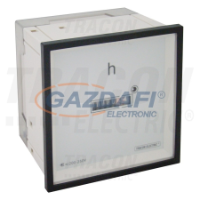 TRACON ISZ96-24 Üzemóra számláló 96×96mm, 24V AC mérőműszer