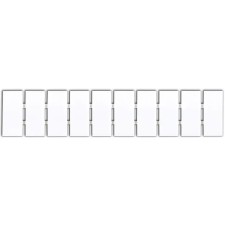 TRACON J6 Jelölőlapka TSKA, TSKB sorozatkapocshoz, (10 modul), W=6mm TSKA4.. villanyszerelés