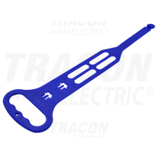TRACON Kábel tartó, kékPE villanyszerelés