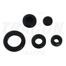 TRACON Kábelbevezető, nyitott, gumi B=20,1mm, C=15,5mm villanyszerelés