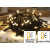 TRACON Karácsonyi sziporkázó fényfüzér, kültéri/beltéri230VAC, 2+10M, 100LED, 3,6W, 2600-2700K, IP44