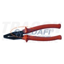 TRACON KBF-7 Kombinált fogó, normál, piros nyél L=180mm, 300g (7) villanyszerelés