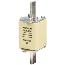 TRACON Késes biztosító 500V AC, 63A, 1, 120kA, gG villanyszerelés