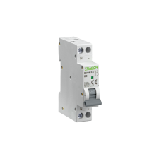 TRACON Kismegszakító, 1+N pólus, B karakterisztika  3A, B, 1P+N, 10kA villanyszerelés