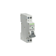 TRACON Kismegszakító, 1+N pólus, C karakterisztika  13A, C, 1P+N, 10kA villanyszerelés