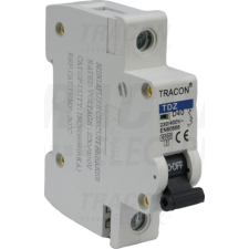 TRACON Kismegszakító, 1 pólus, D karakterisztika6A, 6kA villanyszerelés