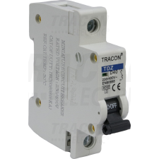 TRACON Kismegszakító, 1 pólus, D karakterisztika 13A, 6kA villanyszerelés