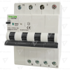 TRACON Kombinált védőkapcsoló, 4P, 4modul, B karakterisztika  B6A, 30 mA, 10kA, A