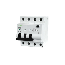 TRACON Kombinált védőkapcsoló, 4P, 4modul, D karakterisztika  D32A, 300 mA, 10kA, A villanyszerelés