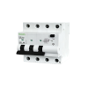 TRACON Kombinált védőkapcsoló, 4P, 5modul, C karakterisztika  C13A, 30 mA, 6kA, C