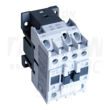 TRACON Kontaktor660V, 50Hz, 9A, 4kW, 400V AC, 3×NO+1×NO villanyszerelés