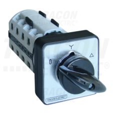 TRACON Közvetlen Y-D motorkapcsoló400V, 50Hz, 32A, 11kW, 64×64mm, villanyszerelés