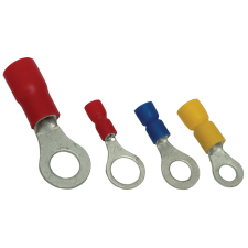 TRACON KSZ10 Szigetelt szemes saru, ónozott elektrolitréz, kék villanyszerelés