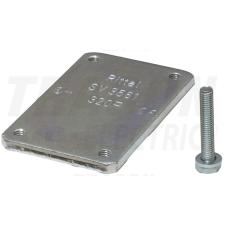 TRACON Leágazó modul, 54×10 mm-es lemezsínhez, 50mm-es sínre villanyszerelés