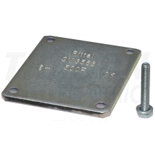 TRACON Leágazó modul, 54×10 mm-es lemezsínhez, 60mm-es sínre villanyszerelés