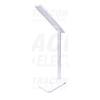 TRACON LED asztali lámpa,szab.fényerő,színhőm,vezetéknélk.töltő100-240V, 50HZ, 5W, 250lm, 2700-5700K, EEI=G