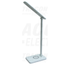 TRACON LED asztali lámpa,szab.fényerő,színhőm,vezetéknélk.töltő100-240V, 50HZ, 7W, 550lm, 2700-5700K, EEI=G