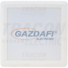 TRACON LED-DLNFS-24NW Falon kívüli, négyzetes LED lámpatest SAMSUNG chippel 230 VAC; 24 W; 1920lm; D=225×225 mm, 4000 K; IP20, EEI=A