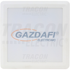 TRACON LED-DLNFS-24NW Falon kívüli, négyzetes LED lámpatest SAMSUNG chippel 230 VAC; 24 W; 1920lm; D=225×225 mm, 4000 K; IP20, EEI=A világítás