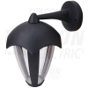TRACON LED-es kültéri fali lámpa, lógó karos 230 VAC, 50 Hz, 8 W, 550 lm, 3000 K, IP54, EEI=G