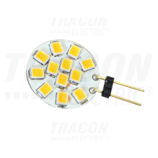 TRACON LED fényforrás 12 VAC/DC, 2 W, 4000 K, G4, 140 lm, 180°, EEI=A+ izzó