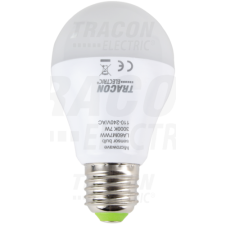 TRACON LED fényforrás beépített mozgásérzékelővel110-240 V, 50/60 Hz, 7W,600lm,2700K,360°,60s,5m, villanyszerelés