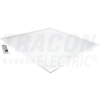 TRACON LED panel, négyzet, fehér230VAC, 50Hz, 48W, 4100lm, 2700K, IP40, 595×595mm, EEI=F