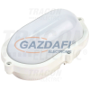 TRACON LHIPO8W Védett, műanyag házas LED hajólámpa, ovális forma 230 VAC, 50 Hz, 8 W, 640 lm, 4000 K, IP65,EEI=A+