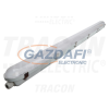 TRACON LVH1524E Védett LED ipari lámpatest vészvilágító funkcióval 230 VAC, 24/4 W, 3600/140 lm, 3 h, 4000 K, IP65, IK08