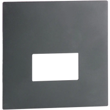 TRACON LVS03A Mágneses előlap LVS03 süllyesztett világítótesthez, antracit 86,5x86,5x2mm világítás