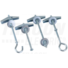 TRACON Mennyezet csavar, szemes fejjel, anyával, alátéttelM4, L=93mm villanyszerelés