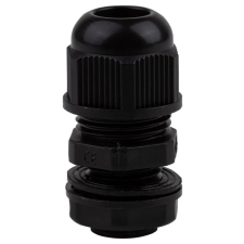 TRACON MG-20F Metrikus tömítőszelence, fekete IP66, 6.5-14mm barkácsolás, csiszolás, rögzítés
