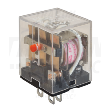 TRACON Miniatűr teljesítmény relé24V DC / 3×CO (10A, 230V AC / 28V DC) villanyszerelés