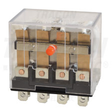 TRACON Miniatűr teljesítmény relé48V DC / 4×CO (10A, 230V AC / 28V DC) villanyszerelés
