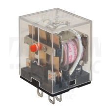TRACON Miniatűr teljesítmény relé 110V DC / 3×CO (10A, 230V AC / 28V DC) villanyszerelés