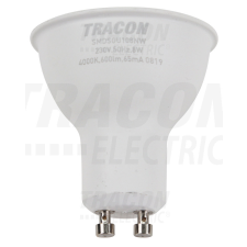 TRACON Műanyag házas SMD LED spot fényforrás SAMSUNG chippel GU10, 8W, 4000K izzó
