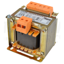TRACON Normál, egyfázisú kistranszformátor230V / 6-12-18-24V, max.100VA villanyszerelés