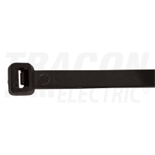 TRACON Normál kábelkötegelő 430×4.8mm, fekete villanyszerelés
