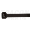 TRACON Normál kábelkötegelő 610x8.8mm, fekete