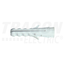 TRACON Normál tipli, szürkeM10×50mm, PA6.6 villanyszerelés