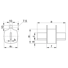TRACON NT00C-100 Késes biztosító 500V AC, 100A, 00C, 120kA, gG villanyszerelés