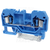 TRACON Nullavezető ipari sorozatkapocs, rugós, sínre, kék800V 32A 0.08-4 mm2 2P