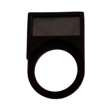 TRACON NYG3-LHB Felirati tábla (hátoldalról pattintható) 25×10mm; ABS villanyszerelés