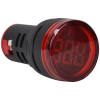 TRACON NYG3-VR Feszültségmérő, LED jelzőfény, piros 24-500VAC, d=22mm