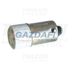 TRACON NYGL-ACDC230W LED-es jelzőizzó, fehér 230V AC/DC, Ba9s villanyszerelés