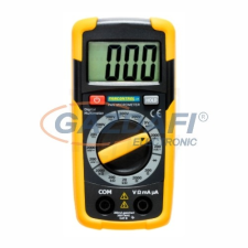 TRACON PANMICROMETER Digitális multiméter, DCV, ACV, DCA, ACA, OHM, dioda mérőműszer