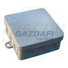 TRACON PD85X85 Rugalmas kötődoboz, falon kivüli, szürke 85×85×37mm, IP54 villanyszerelés